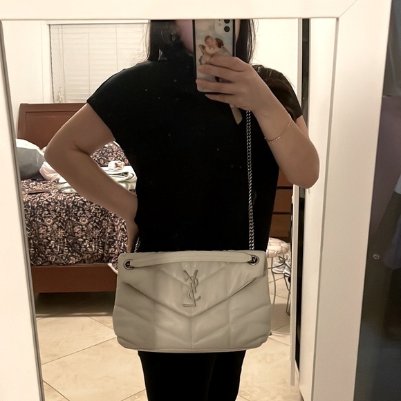 YSL Small Lou Leather puffer bag, Authentic in great condition. Comes w dust bag - Picture 9 of 12